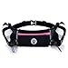 Hydration Belt for Running - Includes Accessories and Two 10-Ounce BPA-Free and Leak-Proof Water Bottles : A Bounce-Free & Lightweight Fuel Gear (Crayola Pink, Medium)