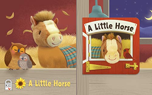 A Little Horse - Finger Puppet Board Book for Little Pony & Farm Lovers, Ages 1-4