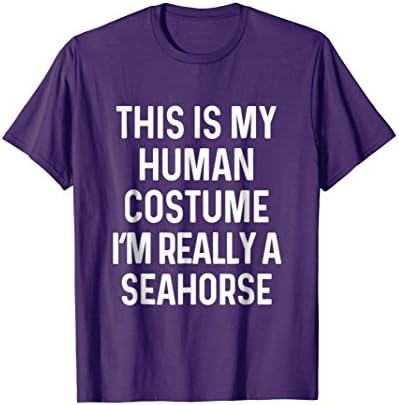Funny Seahorse Costume Shirt Halloween