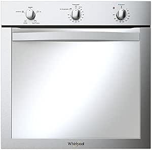 Horno Electrico de Cocina Whirlpool Empotrar WOE120S de 60 cms (24  pulgadas) cms en Acero Inoxidable : Amazon.com.mx: Hogar y Cocina
