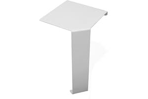 Baseboarders Basic Series Galvanized Steel Inside 90 Degree Corner Accessory for Baseboarders Basic Series Heater Covers - White | Model #IC004
