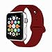 IYOU Sport Band Compatible with Watch Band 38MM 42MM, Soft Silicone Replacement Sport Strap Compatible with 2018 Watch Series 4/3/2/1