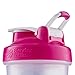 BlenderBottle Classic Loop Top Shaker Bottle, 28-Ounce, Clear/Pink
