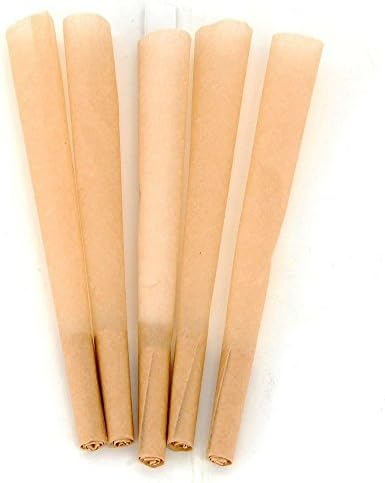 Raw Classic Pre Rolled Cones (100) with Free Clipper Lighter by Raw Cones