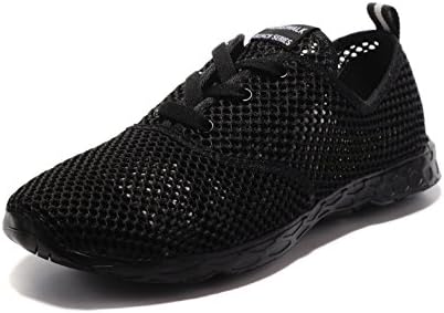 Kenswalk Men's Aqua Water Shoes Lightweight Quick Drying Beach Shoes