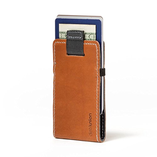 Distil Union Wally Micro - Premium Leather Minimalist Slim Wallet and Card Holder - //coolthings.us