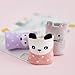 MKLOT 5 Pairs Assorted Non Skid Kids Cozy Ankle Cotton Socks Baby Boys Girls Toddler Walker Stretch Cartoon Footsocks Sneakers Crew Socks With Grip For 9-12 Years Old Kids