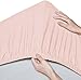 Amazon Brand – Pinzon 300 Thread Count Organic Cotton Bed Sheet Set - King, Blush Pink