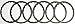 GM 700R4/4L60E Transmission Raybestos High Energy 3-4 Clutch/Friction Plates (Set of 6) 8654145