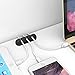 4 Packs Cable Clips, YUERSEAK Adhesive Desk Cable Management Cord Organizer Wire Holders, Suitable for Home and Office Power Cords, Charging Cables, Mouse Cable, etc. 3-3-3-3 Combination