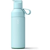 Ocean Bottle Go 17 oz | Stainless Steel Water Bottle | Reusable & Sustainable | Keeps Drinks Cold & Hot | Eco Friendly Gift (Sky Blue)
