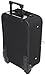 New Black Travel Carry On Suitcase On Wheels With Extendable Handle [Apparel]