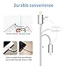 Aux Cable for car,Ebeylo Aux Cord Compatible with iPhone 6/7/8/X/Xs/Xr/iPad /iPod3.3ft 3.5mm Male Audio Adapter for Car Home Stereo &Headphone[Nylon Braided ] -Silver