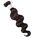 Beauty Forever Brazilian Body Wave Virgin Hair 1 Bundle 95g~100g Brazilian Hair 100% Unprocessed Human Virgin Hair Extensions (20 inch)