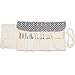 Teamoy Knitting Needles Holder Case(up to 11 Inches), Cotton Canvas Rolling Organizer for Straight and Circular Knitting Needles, Crochet Hooks and Accessories, Arrow - NO Accessories Included