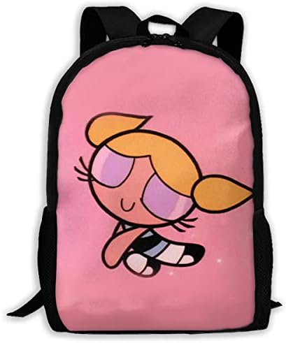 The Powerpuff Girls Classical Basic Travel Backpack for School Water Resistant Bookbag