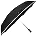 G4Free 48 Inch Folding Travel Umbrella 9 Ribs Double Canopy Auto Open Close