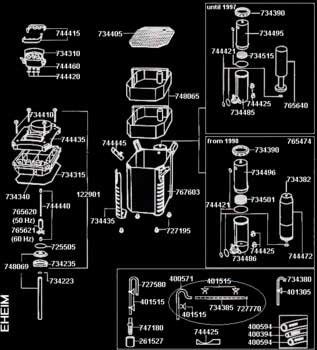 Eheim AEH7343858 Spray Bar for Aquarium Water Pump