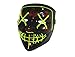Halloween LED Mask Purge Masks Election Mascara Costume DJ Party Light Up Masks Glow in Dark