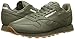 Reebok Men's cl lthr cu Fashion Sneaker, Hunter Green/White Gum, 10.5 M US