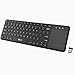 iClever Wireless Keyboard 2.4 GHz USB with Sensitive Touchpad for Android Smart TV Google Box Raspberry HTPC IPTV Windows 10
