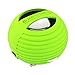 XBOOM Mini Portable Capsule Speaker with Rechargeable Battery and Enhanced Bass+ Resonator - Green