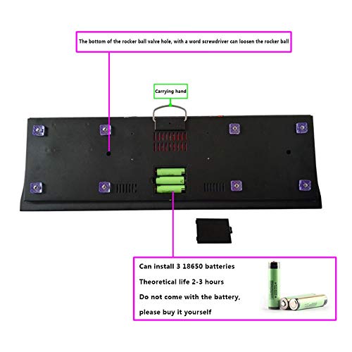 Pandora S Game Box Arcade 3D Game Two Player 10 inch Screen Game Console Rechargeable 2297 2 in 1 - Thumbnail 5