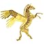 2016 Microworld 3D Metal Puzzle Pegasus Fly Horse Model Z004 DIY 3D Laser Cut Jigsaw Toys For Audit - Gold