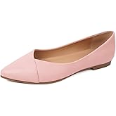 FUNKYMONKEY Women's Classic Ballet Flats Casual Comfort Slip On Flats Shoes