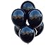 Black Balloons 12 inch 100pcs Latex Party Balloons Birthday Helium Balloons Wedding Balloons