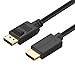Active DisplayPort to HDMI 4K, CableCreation DP 1.2 to HDMI Cable 6 Feet, Support Eyefinity Multi-Screen, 4K & 3D Audio/Video Converter, 1.83M / Black