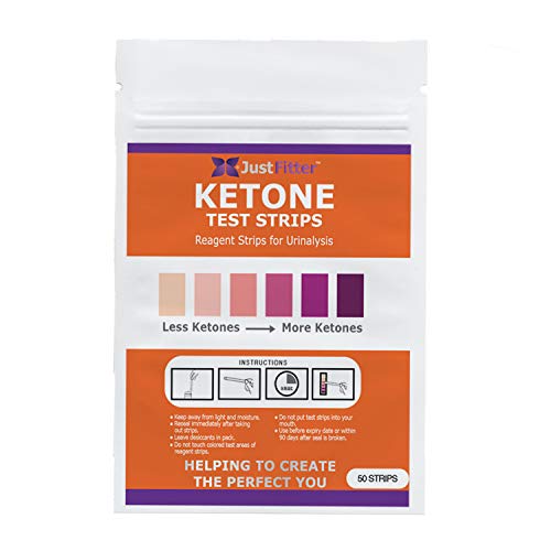 Ketone Keto Urine Test Strips Travel Pack. 50 Strips. Lose Weight, Look & Feel Fabulous on a Low Carb Ketogenic or HCG Diet. Get Your Body Back! Accurately Measure Your Fat Burning Ketosis Levels.