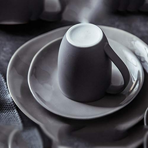 XYSQWZ Getränkebecher Retro Keramikbecher Literarisches Jugendbüro Trinkbecher Kreative Milchbecher Kaffeetassen… – Bild 7