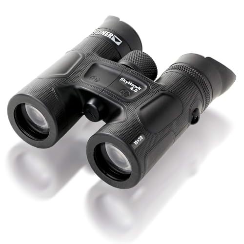 STEINER Fernglas Skyhawk 4.0 10x32 - Deutsche Marken-Qualität, 10 Jahre Garantie, für Erwachsene, 10-Fach Zoom, hochwertig & robust, Profi-Fernglas fü