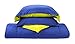 Clara Clark A Goose Down Alternative Reversible 3-Piece Comforter Set with 2 Pillow Shams, King, Lime Green/Royal Blue