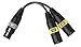 Sescom SES-AES-EBU-Y Impedance Matching AES/EBU XLR Y-Splitter Cable