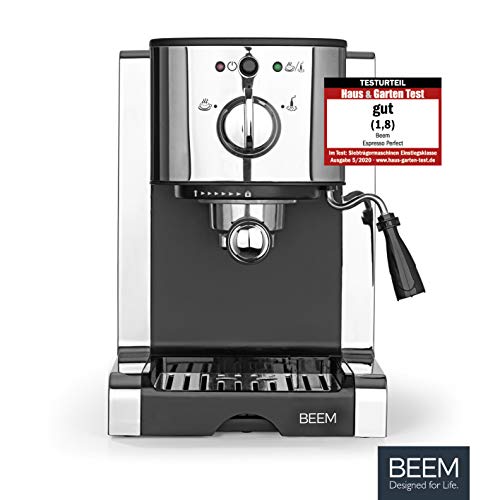 BEEM ESPRESSO-PERFECT | Espresso-Siebträgermaschine | Kapselmaschine - 20 bar | Geeignet für Kapseln, Pulver & Pads… – Bild 3