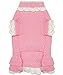 Joytale Small Dog Sweater, Dog Clothes for Small Dogs Girls Boys, Soft Warm Turtleneck Dress, Winter Pet Cable Knitwear, Dog Pullover Sweaters for Small Medium Dogs, Pink