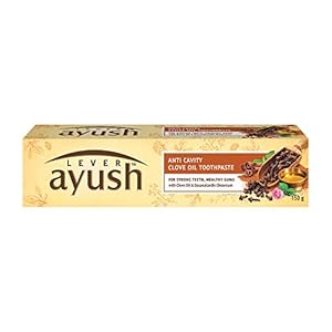 Lever Ayush Anti-Cavity Toothpaste, 150 g (Pack Of 4)