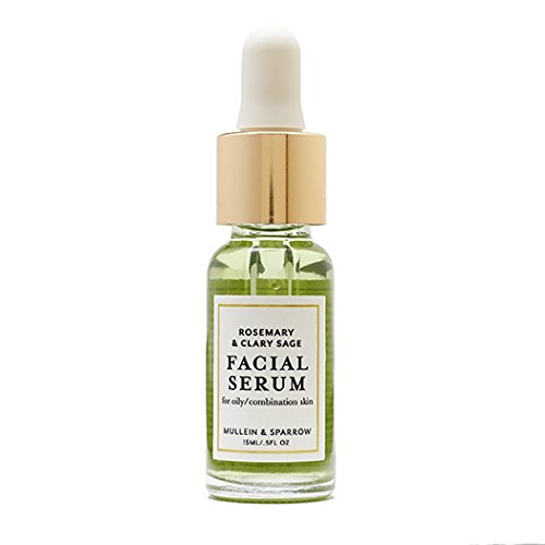 Mullein &amp; Sparrow Organic Rosemary &amp; Clary Sage Facial Serum - 0.5 oz