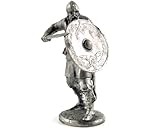 Tin toy soldiers. Viking. 9-10th century metal sculpture, statue. Collection 54mm (scale 1/32) miniature figurine