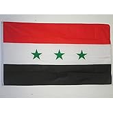 AZ FLAG - Iraq Old Flag - 3x5 Ft - 100D Polyester Iraqi Banner with Two Metal Grommets - Fade Resistant - Vivid Colors - 3' x 5' Feet - 150x90 Cm