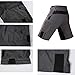 Wespornow Men's-Mountain-Bike-Shorts-MTB-Cycling-Shorts with Zipper Pockets