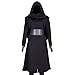CG Costume Men's Kylo Ren Robes Outfit Cosplay Costume Medium Black