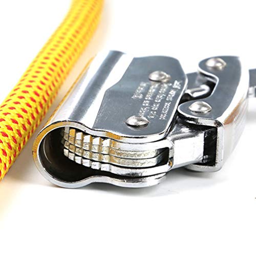 Dupeakya Stretch Safety Lanyard 25KN High-Altitude Safety Rope Fall Protection self-Locking Device Shock Absorber for Construction - Thumbnail 5