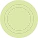 Wallpops WPD98821 Green Pea Pod Concentric Decals, 4 Dots (3 cuts Each) 13-Inch by 13-Inch