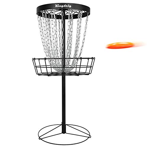 Disc Golf Basket Target, Upgraded 24Chain Metal Disc Golf Practice