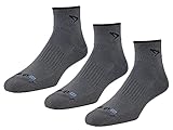 Drymax Trail Running 1/4 Crew Turndown Leg 3-Pack