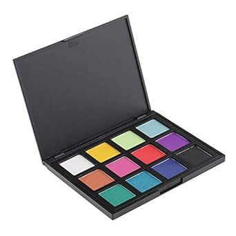 Download NYLSA 12 Assorted Colors Matte Shimmer Cosmetic Eyeshadow ...