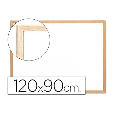 Pizarra blanca de melamina Q Connect x cm